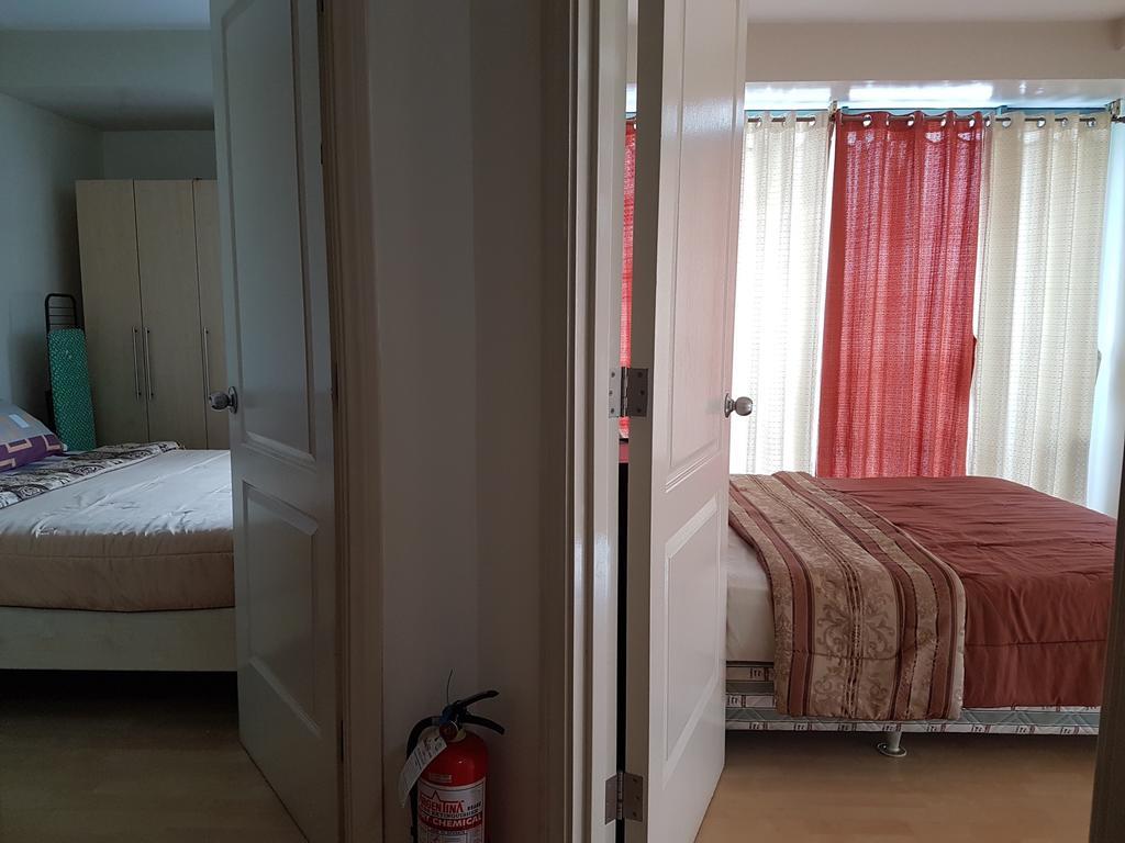 Ortigas 2 Bedroom Corner Unit With 2 Queen Across Shangrila Manilla Buitenkant foto